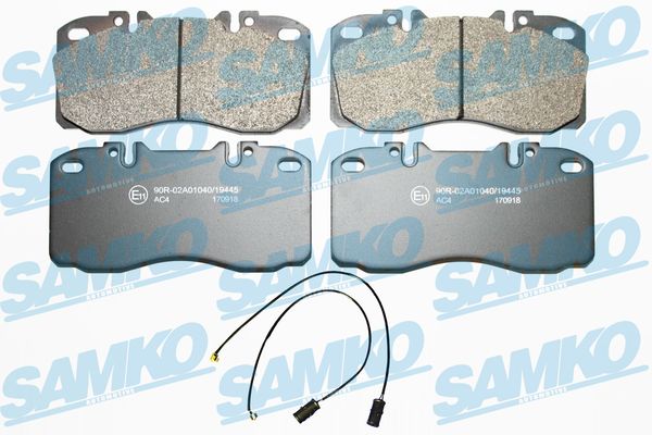 Set placute frana,frana disc 5SP1164B SAMKO