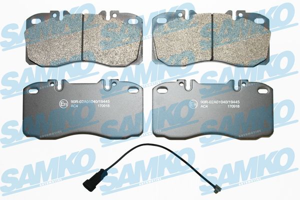 Set placute frana,frana disc 5SP1164C SAMKO