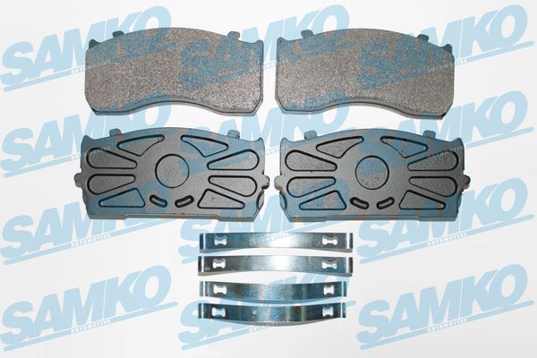 Set placute frana,frana disc 5SP1169 SAMKO