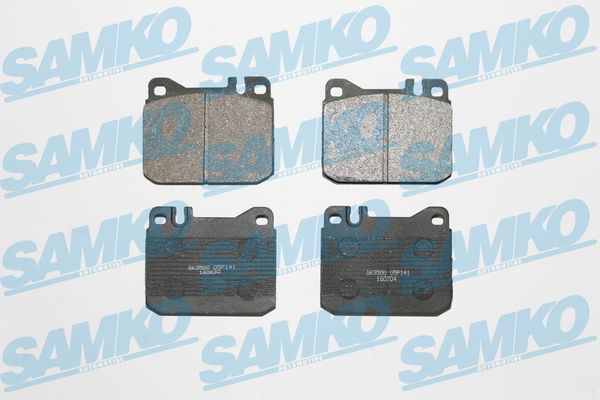 Set placute frana,frana disc 5SP141 SAMKO