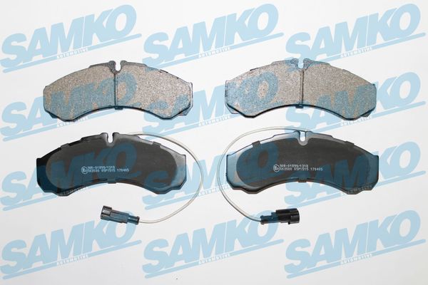 Set placute frana,frana disc 5SP1515 SAMKO
