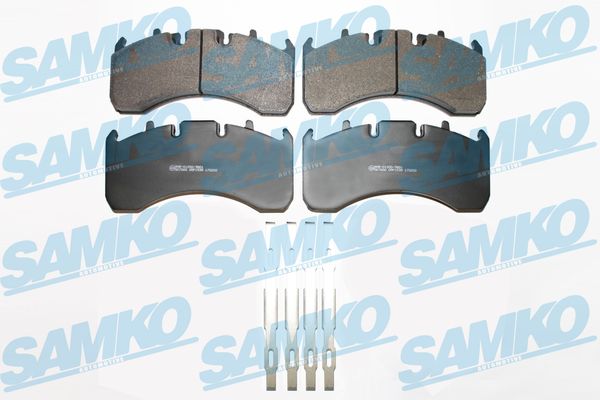 Set placute frana,frana disc 5SP1539 SAMKO