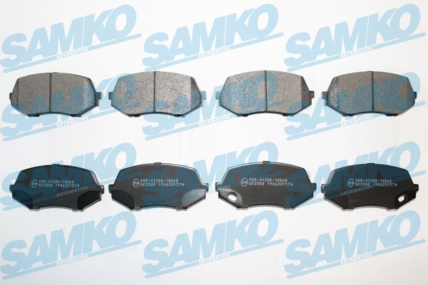 Set placute frana,frana disc 5SP1574 SAMKO