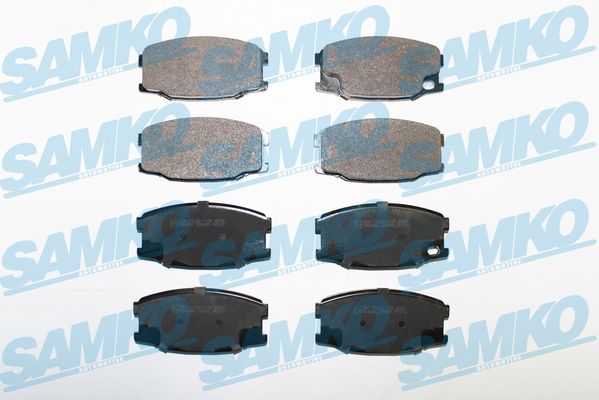 Set placute frana,frana disc 5SP893 SAMKO