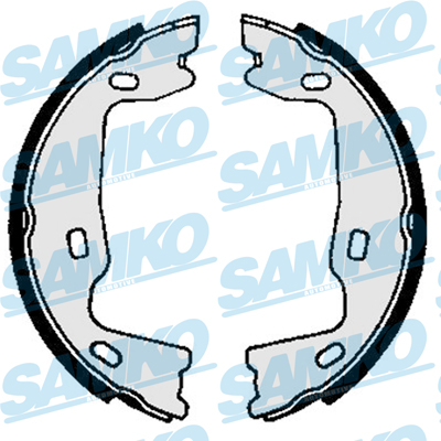 Set saboti frana, frana de mana 82570 SAMKO