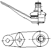 Articulatie sarcina/ghidare 11645 01 LEMFÖRDER