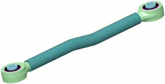 Brat, suspensie roata 38704 01 LEMFÖRDER