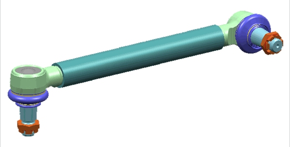 Brat/bieleta suspensie, stabilizator 42481 01 LEMFÖRDER