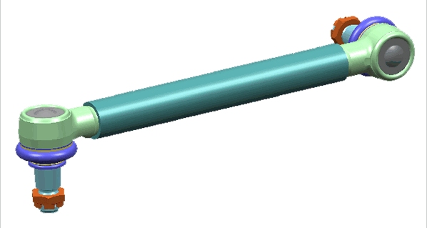 Brat/bieleta suspensie, stabilizator 42482 01 LEMFÖRDER