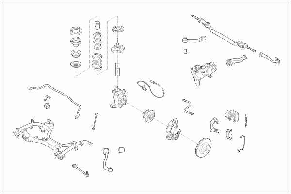 Suspensie roata BMW-5-FL027 LEMFÖRDER