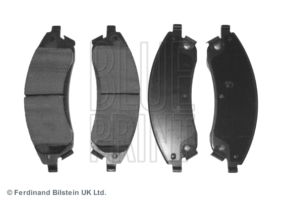 Set placute frana,frana disc ADA104244 BLUE PRINT