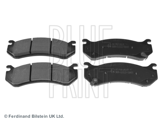 Set placute frana,frana disc ADA104254 BLUE PRINT