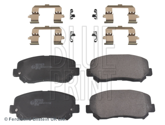 Set placute frana,frana disc ADA104276 BLUE PRINT