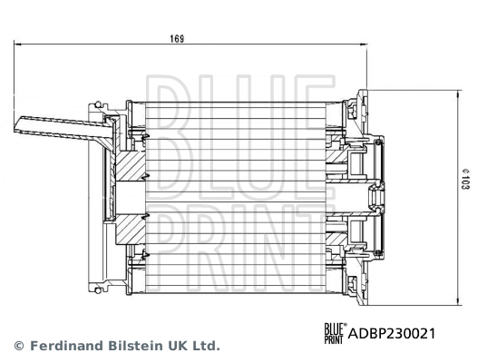 Filtru combustibil ADBP230021 BLUE PRINT