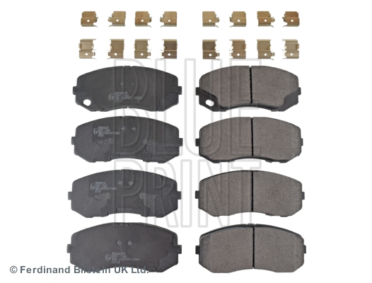 Set placute frana,frana disc ADC44274 BLUE PRINT