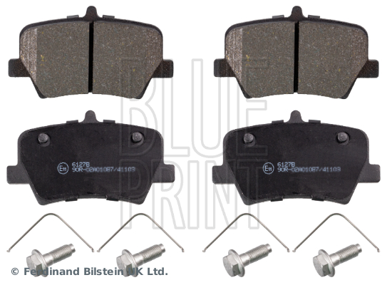 Set placute frana,frana disc ADF124232 BLUE PRINT