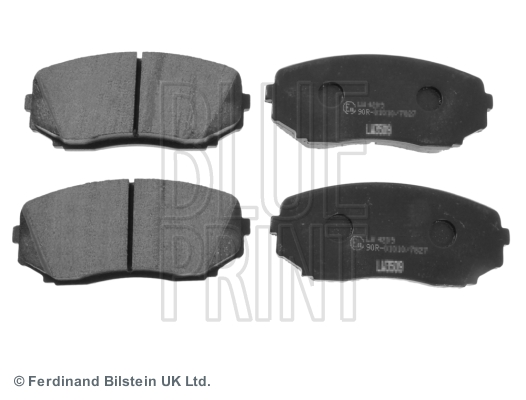 Set placute frana,frana disc ADM54297 BLUE PRINT