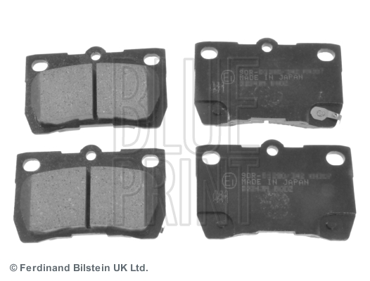 Set placute frana,frana disc ADT342178 BLUE PRINT