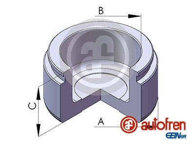 Piston, etrier frana D025106 AUTOFREN SEINSA