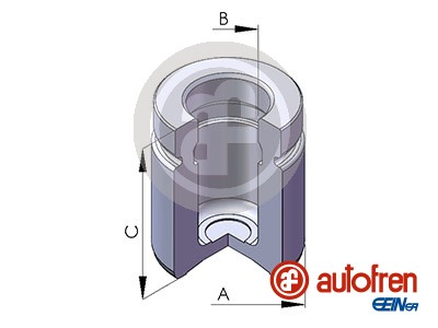 Piston, etrier frana D025114 AUTOFREN SEINSA