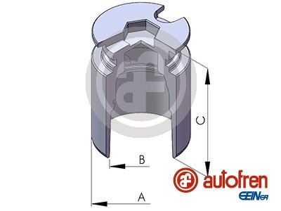 Piston, etrier frana D025122 AUTOFREN SEINSA