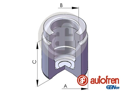 Piston, etrier frana D025125 AUTOFREN SEINSA