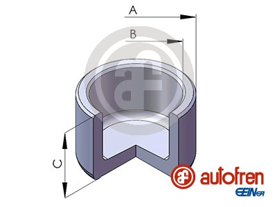 Piston, etrier frana D025130 AUTOFREN SEINSA