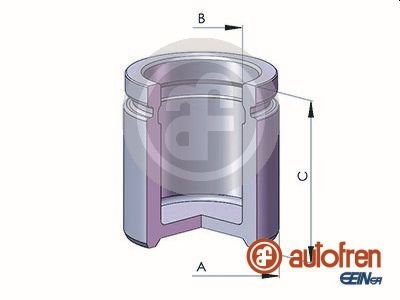 Piston, etrier frana D02520 AUTOFREN SEINSA