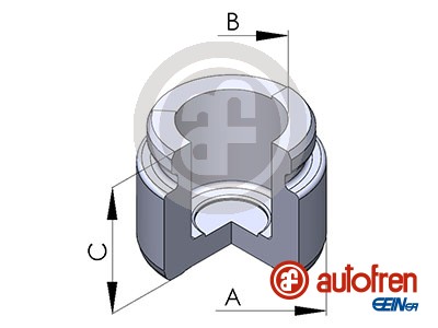 Piston, etrier frana D025229 AUTOFREN SEINSA