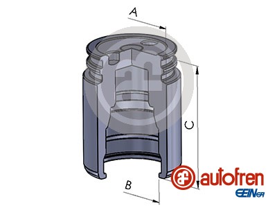 Piston, etrier frana D025251 AUTOFREN SEINSA