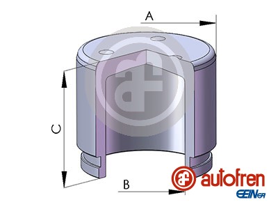 Piston, etrier frana D025278 AUTOFREN SEINSA