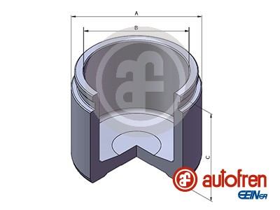 Piston, etrier frana D025339 AUTOFREN SEINSA