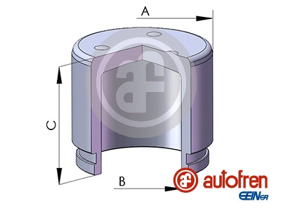 Piston, etrier frana D02553 AUTOFREN SEINSA