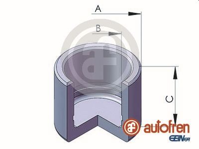 Piston, etrier frana D025651 AUTOFREN SEINSA