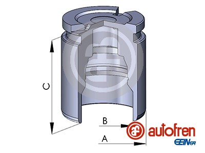 Piston, etrier frana D025786 AUTOFREN SEINSA