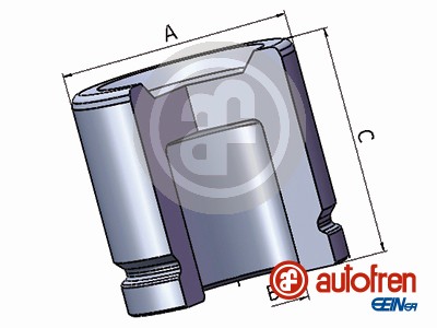 Piston, etrier frana D025791 AUTOFREN SEINSA