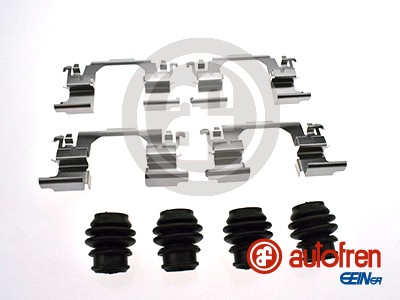 Set accesorii, placute frana D43141A AUTOFREN SEINSA