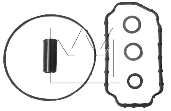 Set reparatie, pompa combustibil 044265903 Monark  