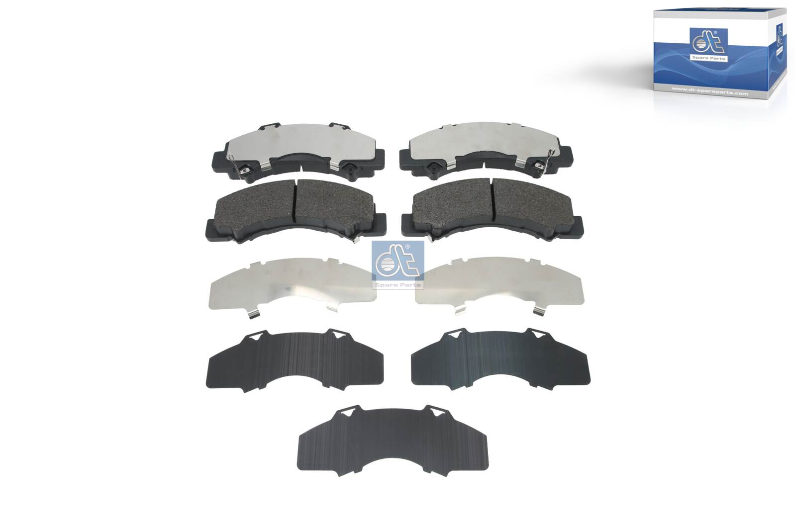 Set placute frana,frana disc 15.00004 DT Spare Parts