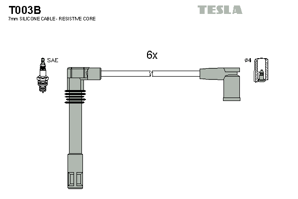 Set cablaj aprinder T003B TESLA