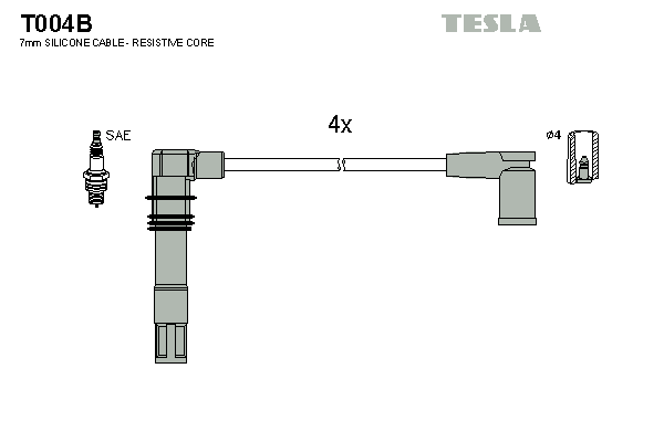 Set cablaj aprinder T004B TESLA