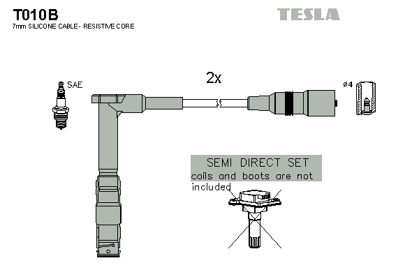 Set cablaj aprinder T010B TESLA