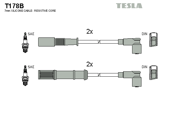 Set cablaj aprinder T178B TESLA