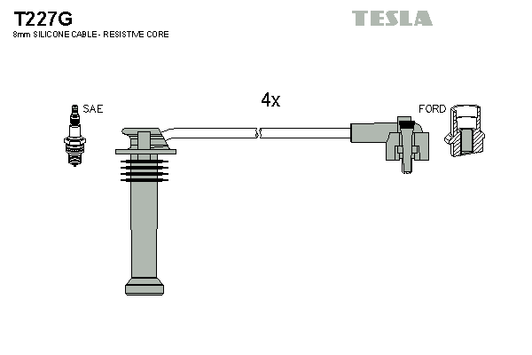 Set cablaj aprinder T227G TESLA