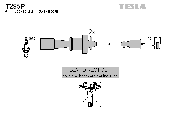 Set cablaj aprinder T295P TESLA