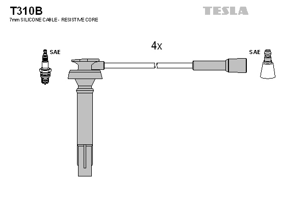 Set cablaj aprinder T310B TESLA