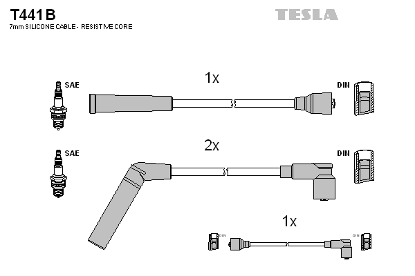 Set cablaj aprinder T441B TESLA