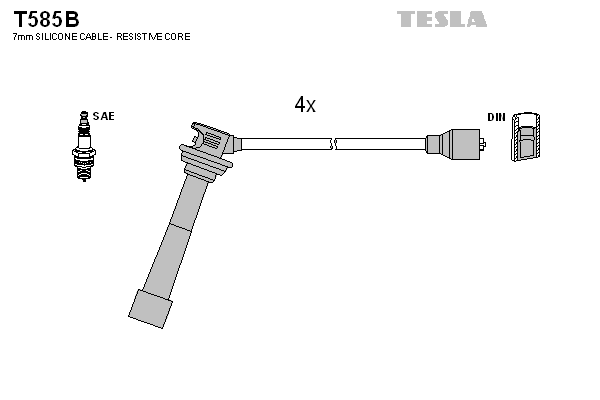 Set cablaj aprinder T585B TESLA