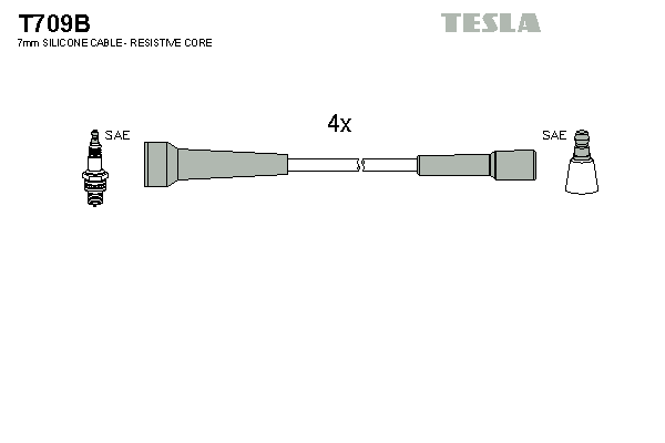 Set cablaj aprinder T709B TESLA