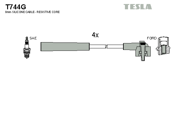 Set cablaj aprinder T744G TESLA